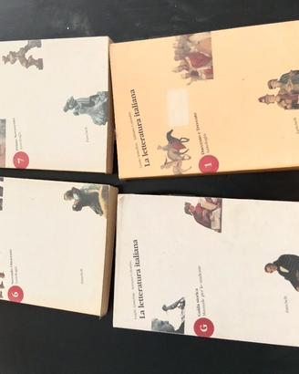 Set 4 libri di antologia vintage