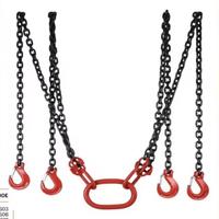 4 CATENE da sollevamento ... 3000kg lunghe 3 mt