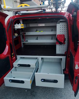 allestimento interno + portapacchi x fiorino 2017