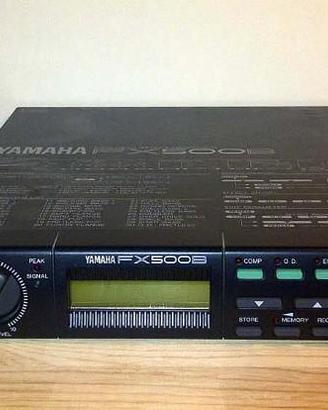 Yamaha multieffetto digitale per basso elettrico