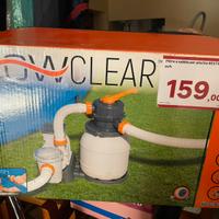 Pompa piscina flowclear e piscina intex
