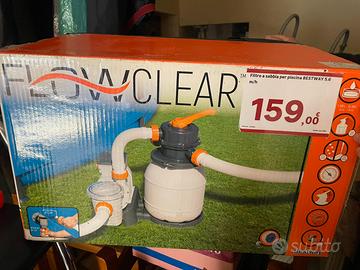 Pompa piscina flowclear e piscina intex