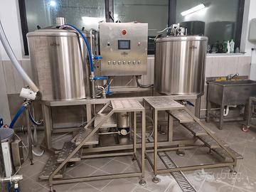Impianto birra 250 LT - COMPLETO O PARTI SINGOLE