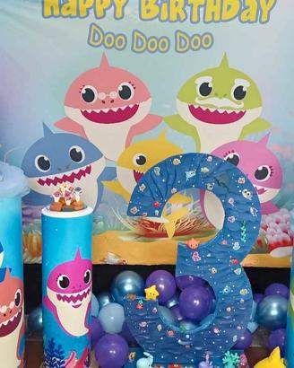 Allestimento a tema  Baby Shark 