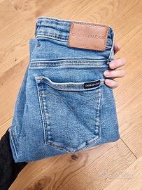 jeans Calvin Klein  bellsmi a vita alta