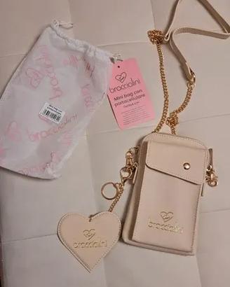 Borsa minibag e portacellulare Braccialini