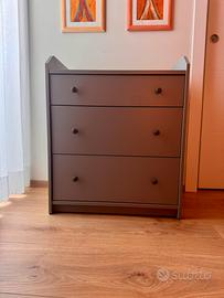 IKEA HAUGA – Cassettiera 3 Cassetti