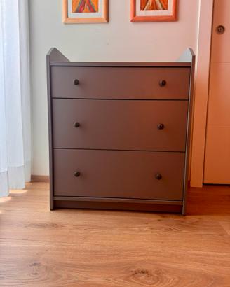 IKEA HAUGA – Cassettiera 3 Cassetti