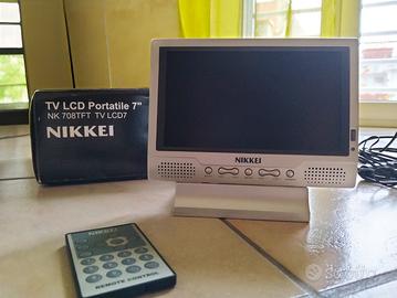 TV LCD Portatile 7" Nikkei NK 708TFT – Come Nuovo 