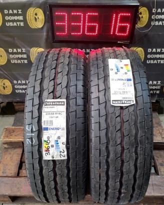 2 GOMME NUOVE 235 65 16C DELLA FIRESTONE