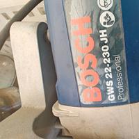 Smerigliatrice Bosch GWS 22-230 JH+piantana