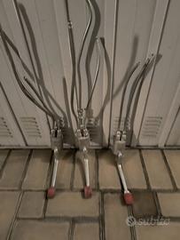 Rubinetto miscelatore monopedale a parete IDRAL