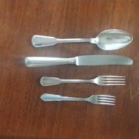 set posate placcate argento