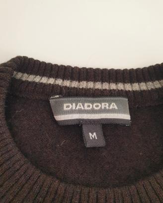 pullover uomo Diadora 100% lana