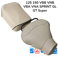 Kit Sella e Cuscino Beige Vespa 125 150 VBB VNB V
