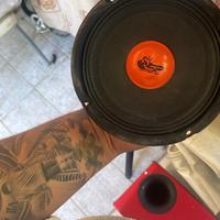 Sub amplificatore e casse per auto