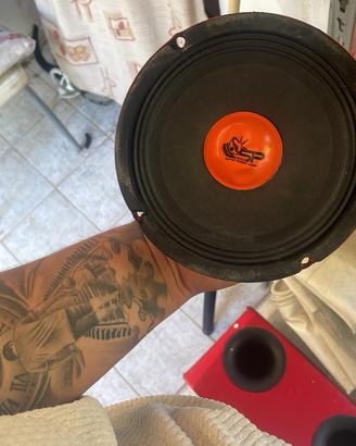 Sub amplificatore e casse per auto