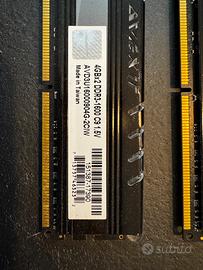 8GB ram ddr3 1600, coppia da 4GB
