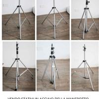 STATIVI IN ACCIAIO DELLA MANFROTTO