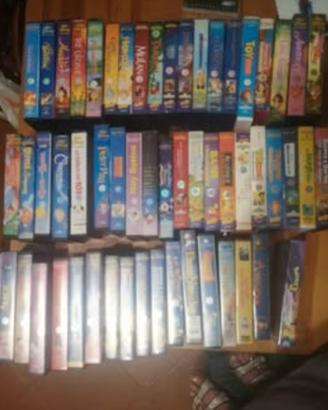 vhs originali Disney e varie