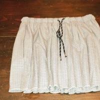 Gonna a pieghe corta tg U