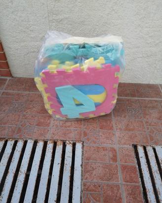 tappeto a puzzle 