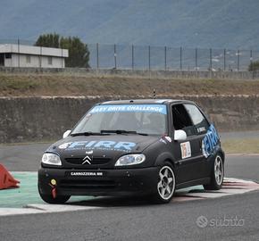 Macchina da corsa saxo vts 1600 16 v del 98