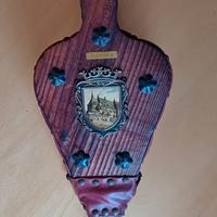 soffietto camino legno e cuoio