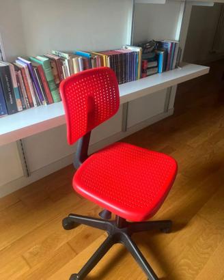 Sedia IKEA con ruote