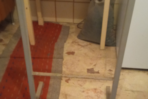 Cavalletto poggia motore