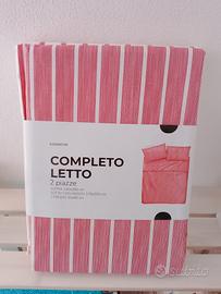 Completo letto matrimoniale e tappetino da doccia