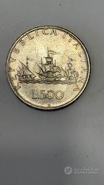 500 lire d’argento Moneta del 1967