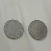 set 2 monete da 50 cent. 1950 