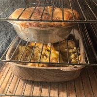 Forno a legna con ruote  80 medius deluxe EXT INOX