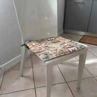 Sedie bianche cucina