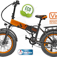 Bici bicicletta elettrica pedalata assistita NUOVA