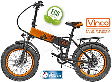 Bici bicicletta elettrica pedalata assistita NUOVA