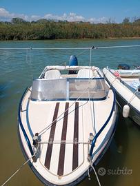 Barca Rio Top 450 con motore Yamaha 25 CV 2 tempi