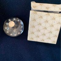 Fermacarte EU con moneta 1 lira 1955