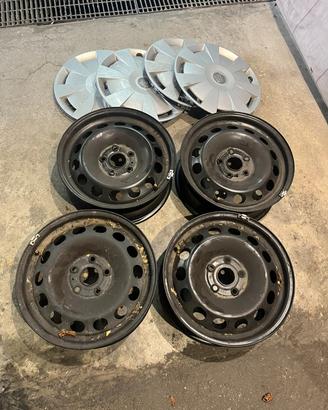 cerchi in ferro originali audi 5x112 Audi A3