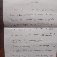 LETTERA  CAMERA DEI DEPUTATI