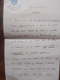 LETTERA  CAMERA DEI DEPUTATI