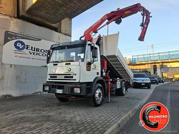 IVECO EUROCARGO 120 E 24 SCARRABILE GRU FERRARI M.