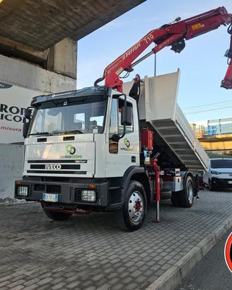 IVECO EUROCARGO 120 E 24 SCARRABILE GRU FERRARI M.