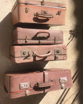 Valigie vintage 6 pezzi o singole