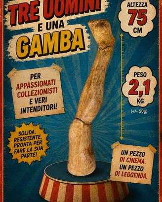 Garpez -La mitica gamba di Tre uomini ed una gamba
