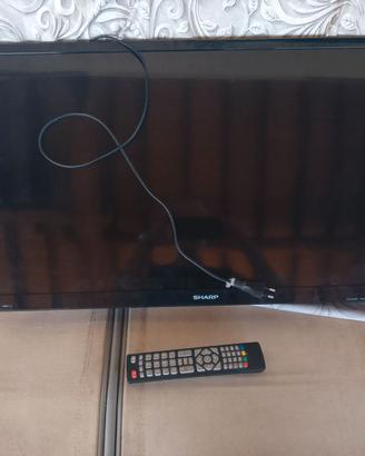 TV Sharp con audio senza immagine 32 pollici