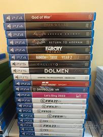 Lotto videogiochi PS4/PS5 