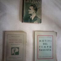 3 Libri "Fascismo" anni '30