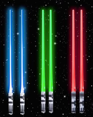 Bacchette luminose Star Wars nuove